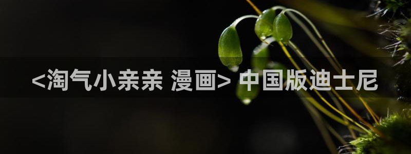 汗汗漫画页面：<淘气小亲亲 漫画> 中国版迪士尼